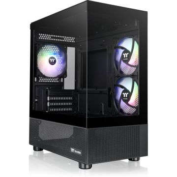 Thermaltake View 170 TG ARGB Datora korpuss, ATX/mATX/ITX, RGB apgaismojums, melns