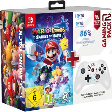 ready2gaming Nintendo Switch Mario + Rabbids Sparks of Hope +, Bezvadu Kontrolieris