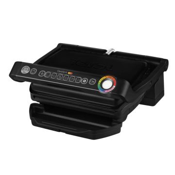 Tefal GC 7058 Optigrill kontakta grils, 2000W, melns, automātiskie iestatījumi