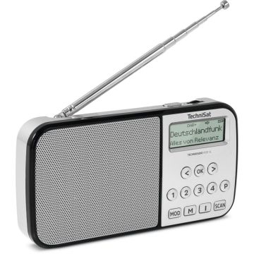 Technisat Techniradio RDR XL Radio, DAB+/FM, baterijas/AC, sudraba