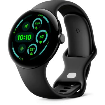 Google Pixel Watch 3 LTE Viedpulkstenis, 41mm, AMOLED Ekrāns, 24h Baterija, EKG, GPS, Wear OS, Porcelāna