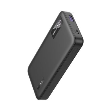 UGREEN Powerbank, 10000mAh, divvirzienu ātrā uzlāde, 2x USB-A, 1x USB-C, melns