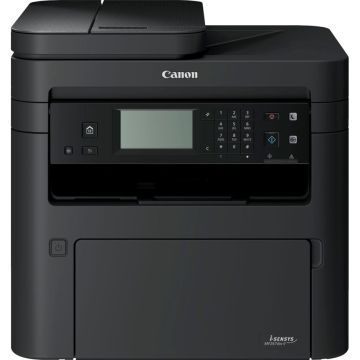 Canon i-SENSYS MF 267 dw II Daudzfunkciju lāzerprinteris, A4, 28 lpp/min melnbaltā druka, skeneris, kopētājs, fakss, ADF, abpusējā druka, Wi-Fi, balts