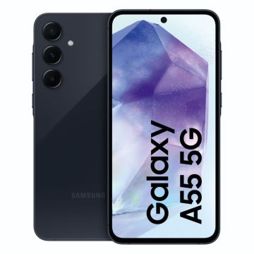 Samsung Galaxy A55 5G, 6.6" Ekrāns, 6GB RAM, 128GB Atmiņa, Android 14, Lieliskais jūras zils (Enterprise Edition)