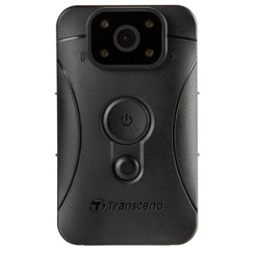 Transcend DrivePro Body 10C Ķermeņa Kamera ar 64GB, 1080p Full HD video, IP67 ūdensizturība, nakts redzamība