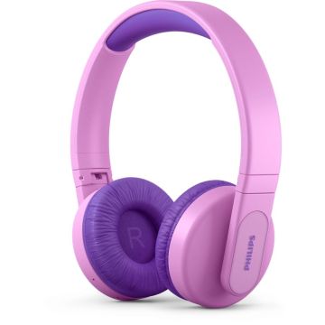 Philips TAK4206PK/00 Bērnu Austiņas, Pāri Ausīm, Bezvadu Bluetooth, Rozā