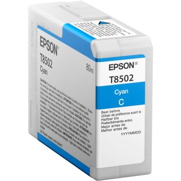 Epson tinte cyan T850 80 ml T8502