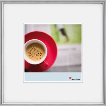 Walther Galeria Plastikāta foto rāmis 40x40 cm, melns  KB440H