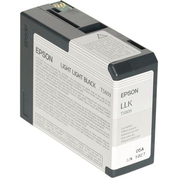 Epson tinte light light black T580 80 ml T5809