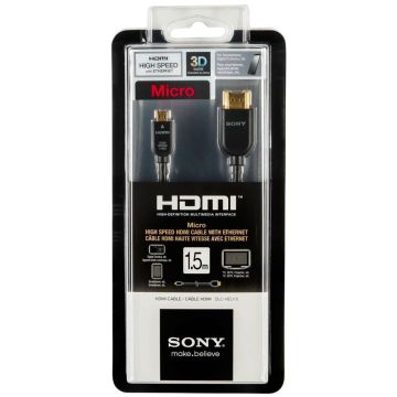 Sony DLC-HEU15 Micro Mini HDMI kabelis 1,5 m