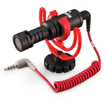 Rode VideoMicro Kompakts virziena Mikrofons 3.5mm TRS Savienojums