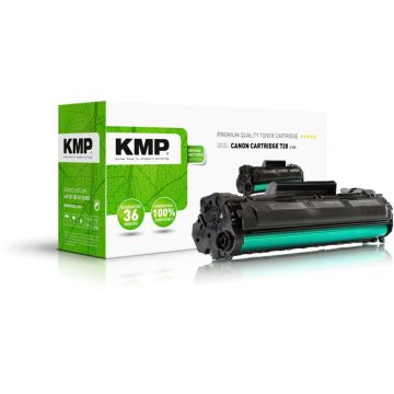 KMP C-T27 toneris melns savietojams ar Canon 728