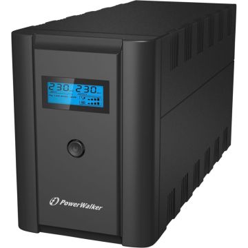 PowerWalker VI 1200 LCD UPS Nepārtrauktās Barošanas Avots, 1200VA, Line-Interactive