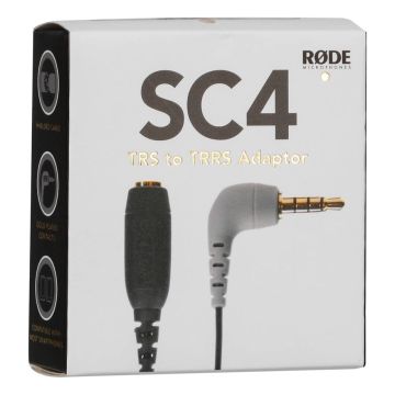 Rode SC4 Adapteris 3,5mm TRS uz TRRS SmartLav Mikrofonam