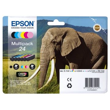 Epson Multipack Claria Photo HD BK/C/M/Y/LC/LM T242 T2428