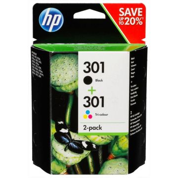 HP N9J72AE Combo 2-Pack BK/Color Nr. 301