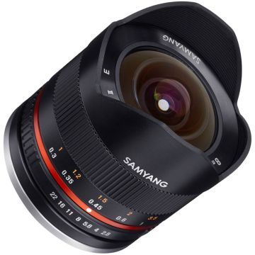 Samyang MF 8mm f/2.8 Fish-Eye II APS-C Objektīvs paredzēts Sony E