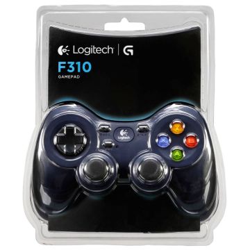 Logitech F310 Spēļu Kontrolieris, Vadu Savienojums, PC Saderīgs