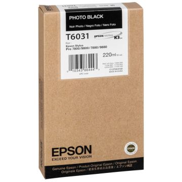 Epson tinte photo black T603 220 ml T6031