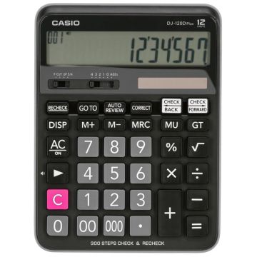 Casio DJ-120D Plus galda kalkulators