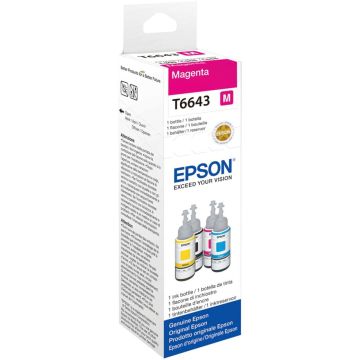 Epson tinte magenta T664 70 ml T6643