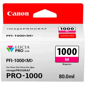 Canon PFI-1000 printera kasetne M magenta