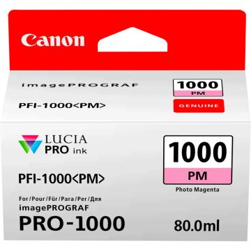 Canon PFI-1000 printera kasetne PM photo magenta