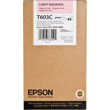 Epson tinte light magenta T603 220 ml T603C