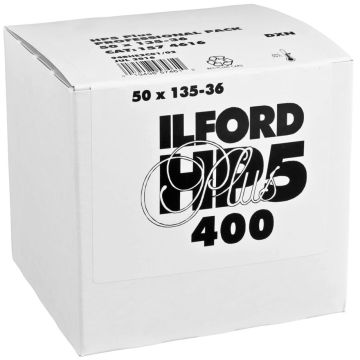 Ilford HP5 plus 135/36 melnbaltā foto filma 50 gab.