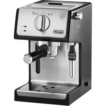 DeLonghi ECP 35.31 espresso automāts, 15 bar, manuāla vadība, melns
