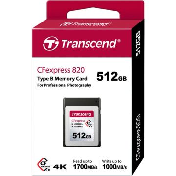 Transcend CFexpress karte 512GB CFE820 TS512GCFE820