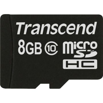 Transcend MicroSD karte SDHC 8GB Class 10