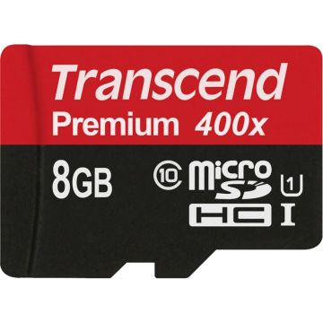 Transcend MicroSDHC karte 8GB Class 10 UHS-I