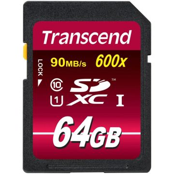 Transcend SD Card SDXC 64GB