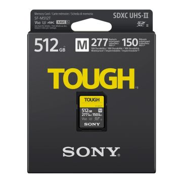 Sony SDXC M Tough sērija 512GB UHS-II 10. klases U3 V60