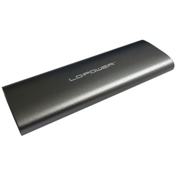 LC Power LC-M2-C-MULTI-2, M.2 NVMe SSD korpuss, USB-C, 2. versija 30-80mm