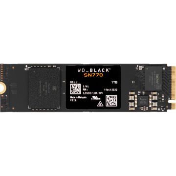 Western Digital Black SSD 1TB SN770 NvMe WDS100T3X0E