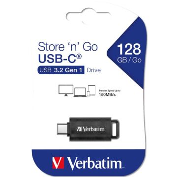Verbatim izvelkamais 128 GB USB 3.2 Gen 1 USB-C