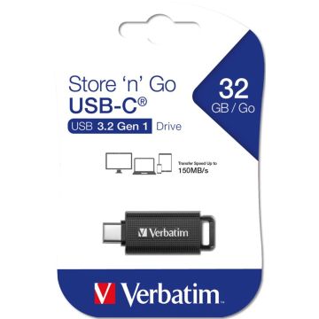 Verbatim izvelkamais 32 GB USB 3.2 Gen 1 USB-C