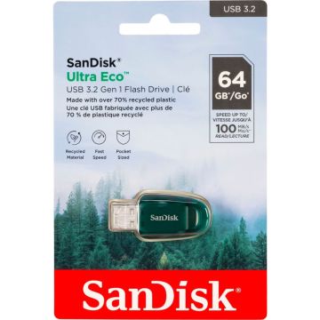 SanDisk Ultra Eco 64GB USB 3.2 100MB/s SDCZ96-064G-G46