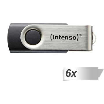 6x1 Intenso Basic Line 32GB USB Stick 2.0