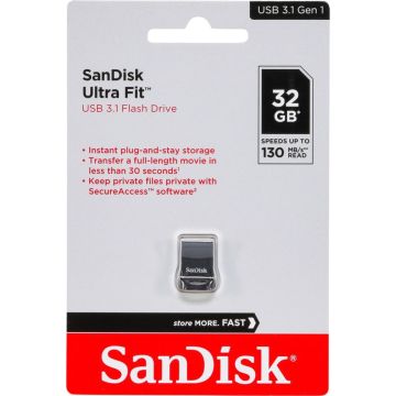 SanDisk Cruzer Ultra Fit 32GB USB 3.1 SDCZ430-032G-G46