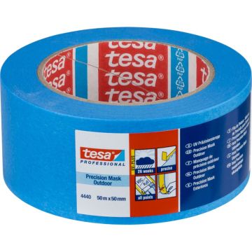 Tesa maskēšanas lente 50m x 50mm Preci.outd.Prof. Blue 04440