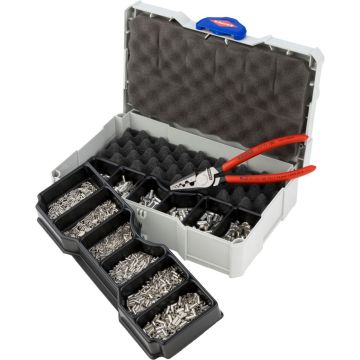 Knipex krampju komplekts stiepļu uzmavām