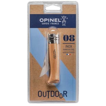 Opinel kabatas nazis Nr. 08 no nerūsējošā tērauda