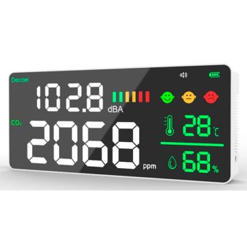 Levenhuk Wezzer Air PRO CN20 gaisa kvalitātes trokšņa monitors