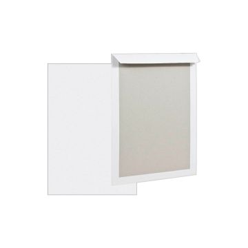 Aploksnes ar kartona aizmuguri C3 324 x 457mm baltas 120 g 100 gab.