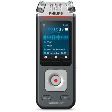 Philips DVT 6110 Digitālais diktofons 8GB ar USB-C