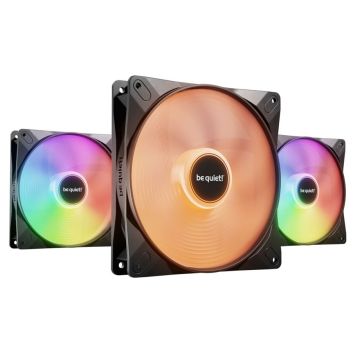 be quiet! Light Wings LX 140mm PWM high-speed Triple-Pack Ātrgaitas datora ventilatoru komplekts, 3x140mm