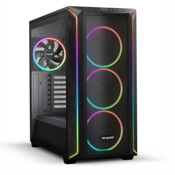 be quiet! SHADOW BASE 800 FX, ATX, porti: 1 x USB 3.1 USB-C, 2 x USB 3.0, Audio I/O, Melns